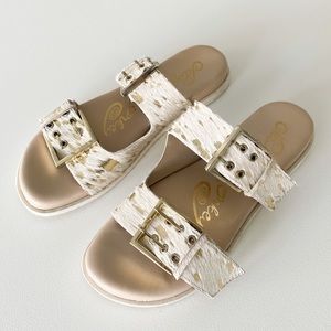 Naughty Monkey women’s size 8 sandals